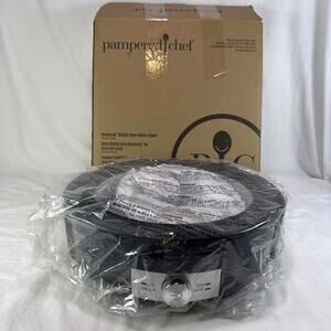 Pampered Chef 100467 Rockcrok Digital Slow Cooker Stand New In Box